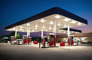 What kind of cameras do gas stations use?