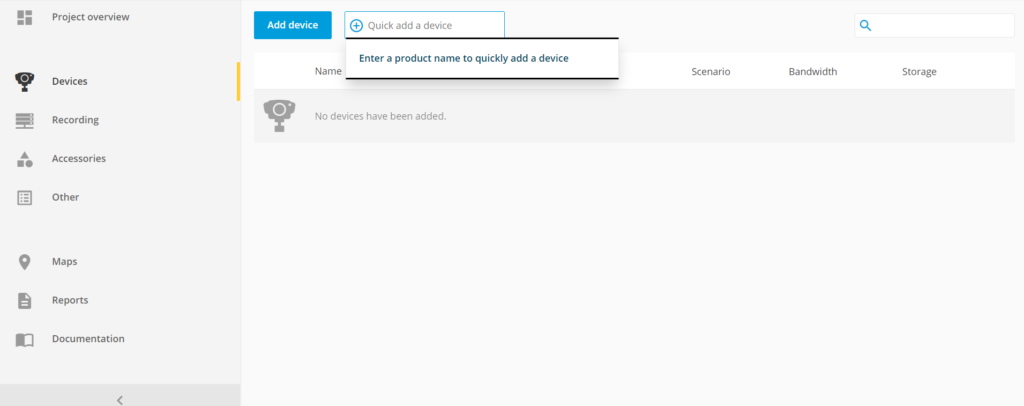 Using Axis Site Designer for Axis Cameras