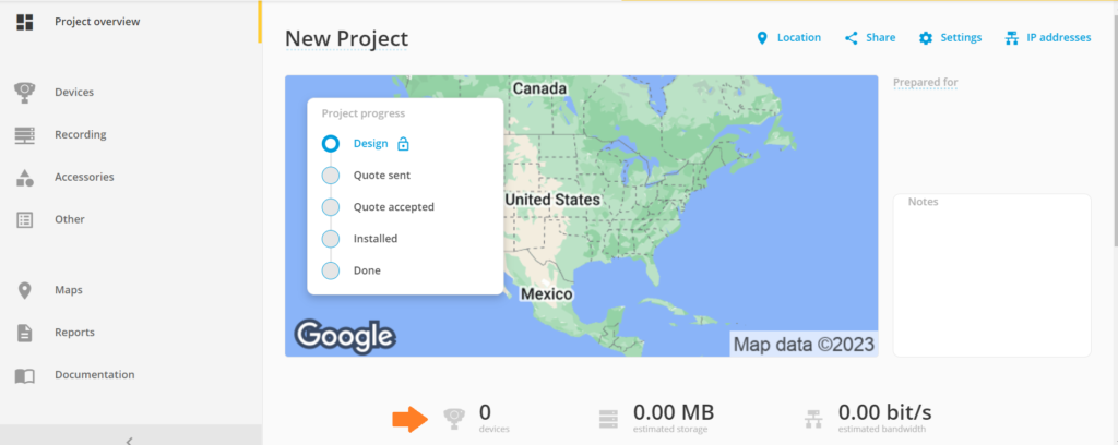 Using Axis Site Designer for Axis Cameras