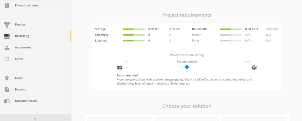 Using Axis Site Designer for Axis Cameras