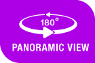 Vivotek CC8130 is 180 deg panoramic view camera
