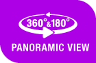Panasonic WV-SF438 360° Hemispheric IP Camera 360 deg and 180 deg panoramic view