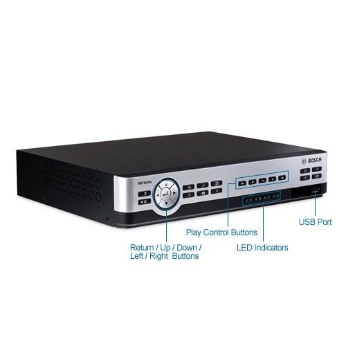 bosch dvr-440-04a050 4ch dvr 120fps 500gb hdd