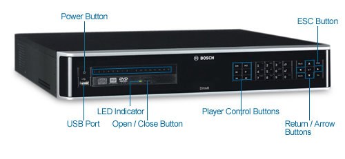 bosch dvr-5000-04a000 divar 5000 960h 4ch dvr -no hdd