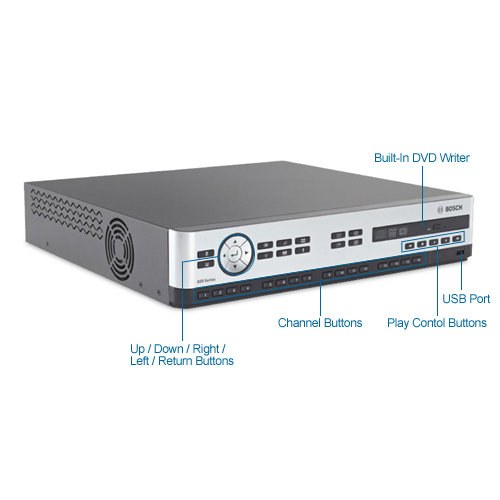 bosch dvr-670-08a050 8ch dvr digital video recorder