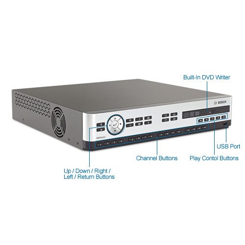 bosch dvr-670-16a051 16ch dvr digital video recorder