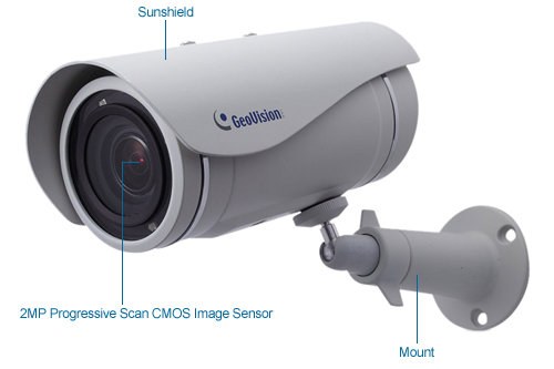 geovision gv-ubl2401 wdr outdoor 1080p hd security camera