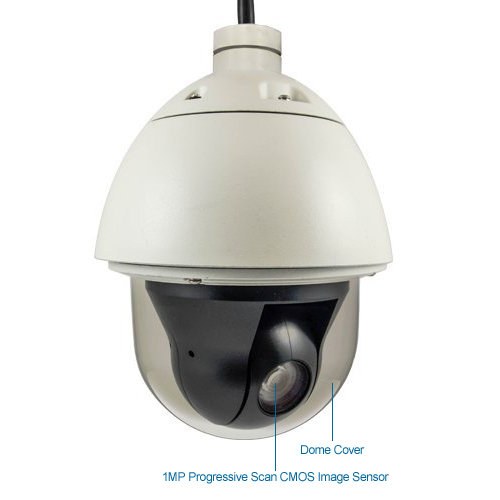 acti i95 1mp wdr outdoor 30x ptz dome ip security camera