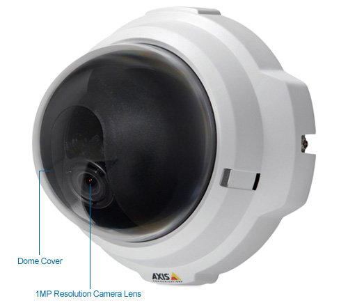 axis m3204 hdtv dome ip security camera