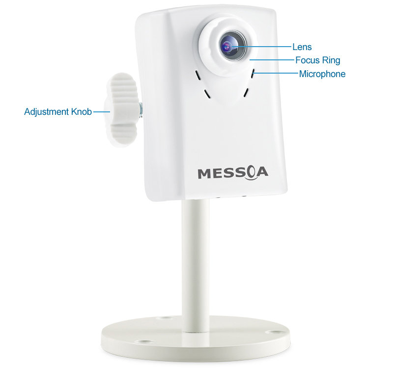 messoa ncc700 1.3mp cube ip security camera