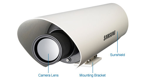 samsung scb-9050 thermal security camera