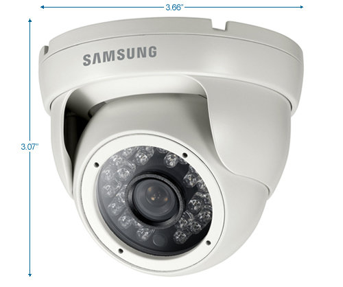 samsung scd-2021r 650tvl 960h ir dome security camera