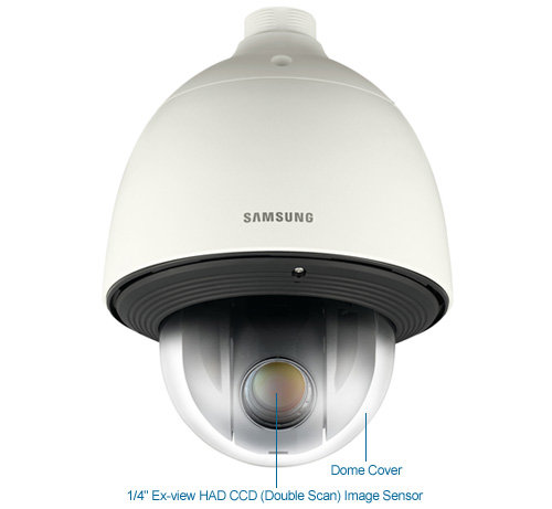 samsung scp-3371h outdoor 600tvl 37x ptz security camera