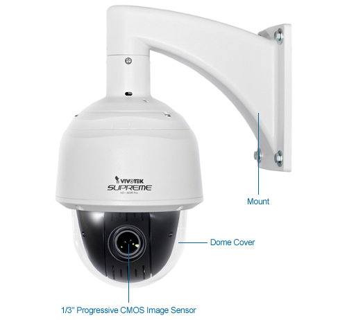 vivotek sd8363e outdoor 1080p full hd 20x ptz security camera