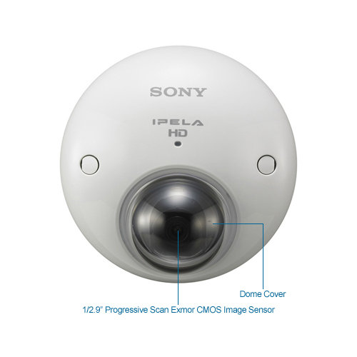 sony snc-xm637 1080p hd outdoor minidome ip security camera