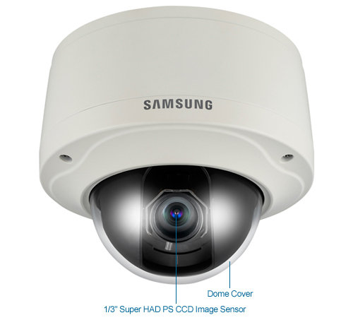 samsung snv-3082 outdoor day/night dome ip security camera