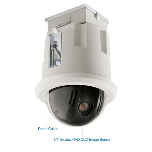 bosch vg5-623-cts autodome 600 28x day/night in-ceiling ptz camera