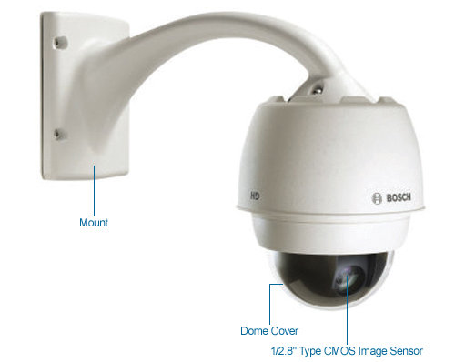 bosch vg5-7220-epc4 autodome 7000 1080p hd outdoor 20x ptz camera
